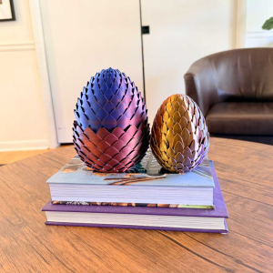 Colorful Pinecone Decor
